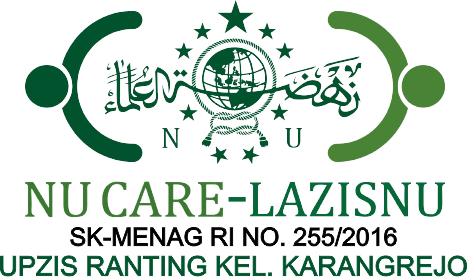 NU CARE – LAZISNU Ranting Karangrejo Banyuwangi